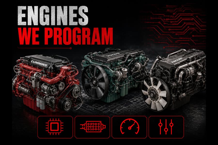 Engine catalog — browse by manufacturer and platform