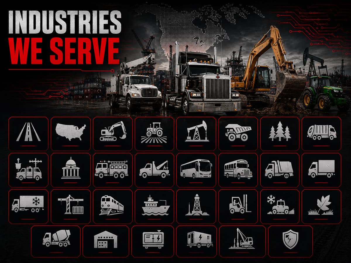 Industries served — browse by operational application