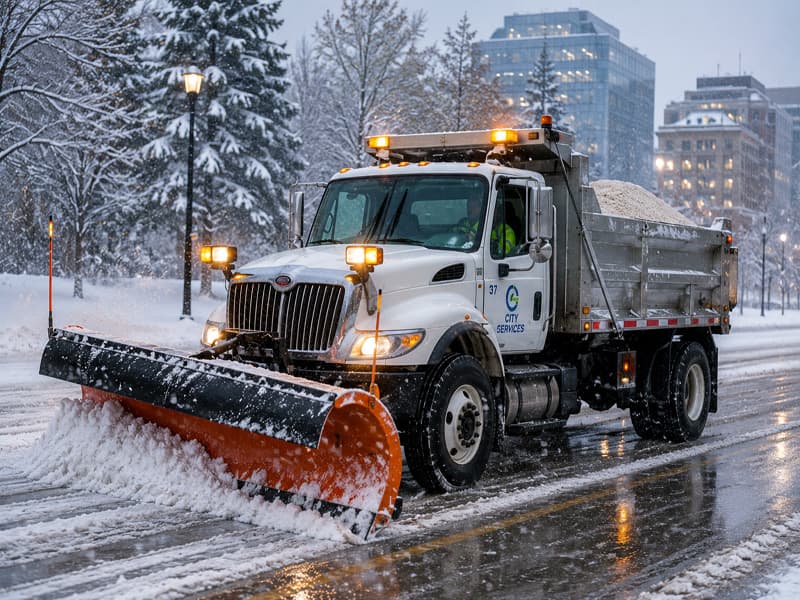 Snow Plow Municipal diesel ECM tuning and programming image